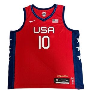 Breanna Stewart Team USA 2020 Olympics Red Nike Limited Womens Jersey Size 2XL